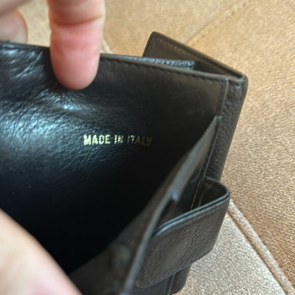 Authentic CHANEL Black Caviar Leather Timeless 'CC' Compact Wallet 4.5” x 4” - Picture 8 of 13